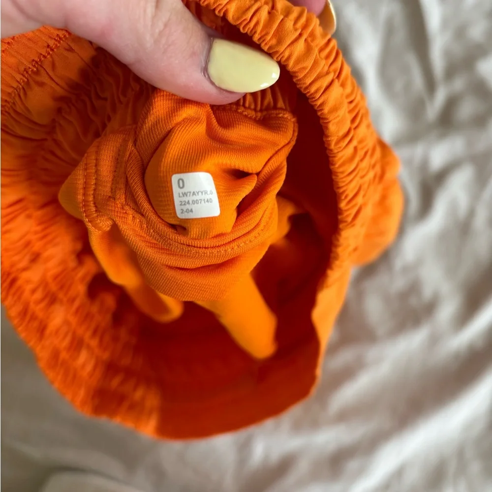Lululemon Athletica Orange Diaper Cover